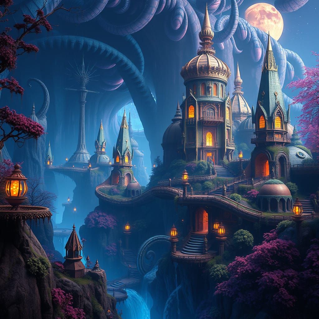 Ethereal Realm of Mystic Wonder