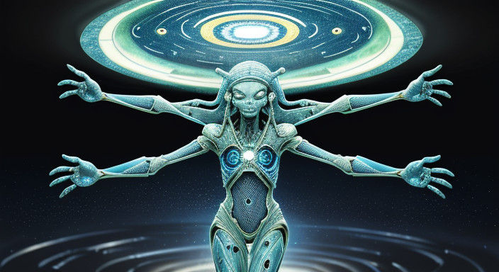 Surrealistic Alien Mediation