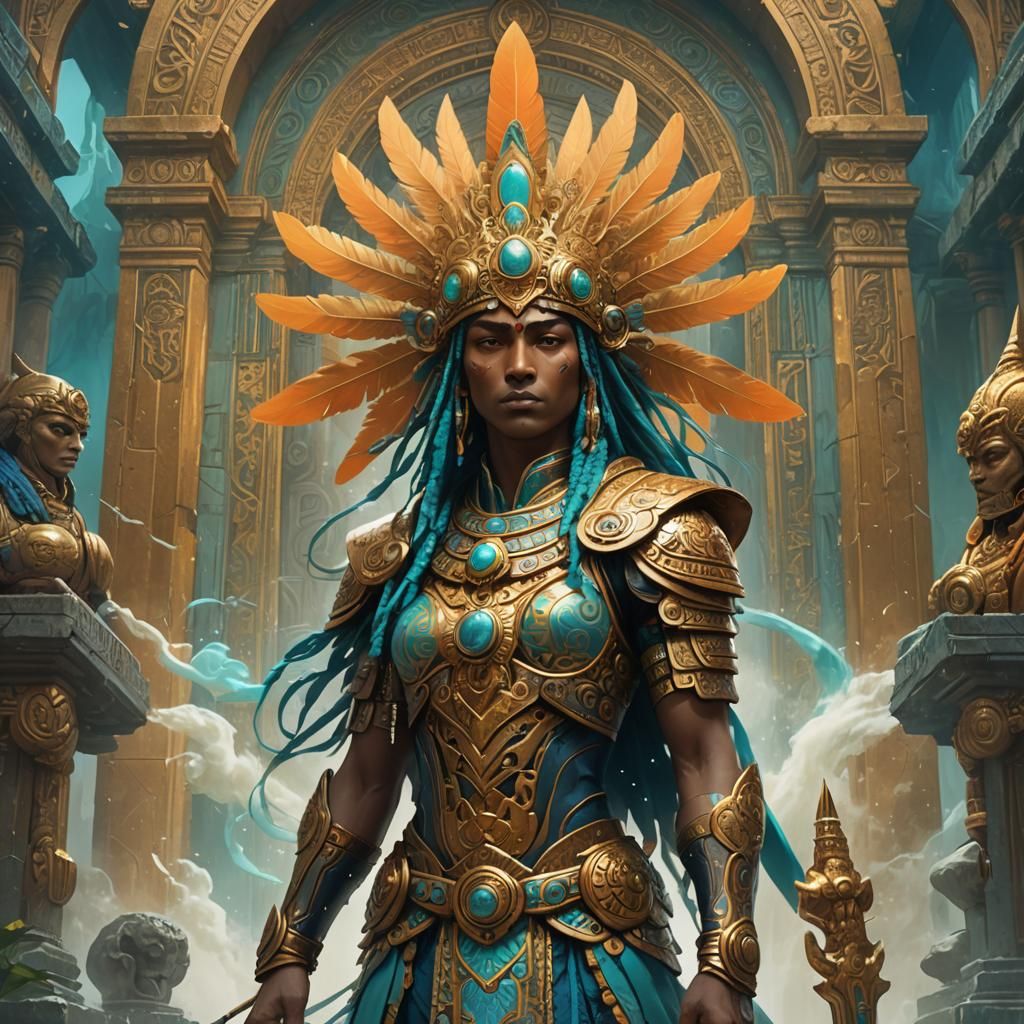 Majestic Goa'uld in Art Nouveau Style