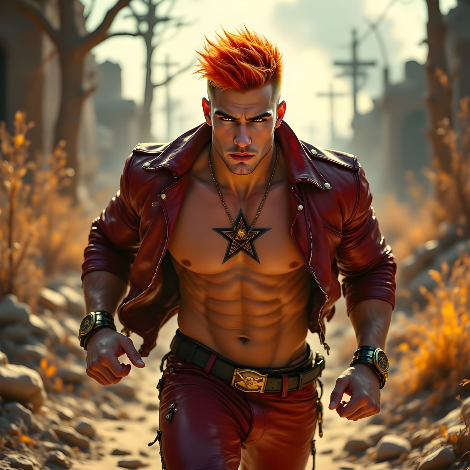 Daimon Hellstrom in Apocalyptic World