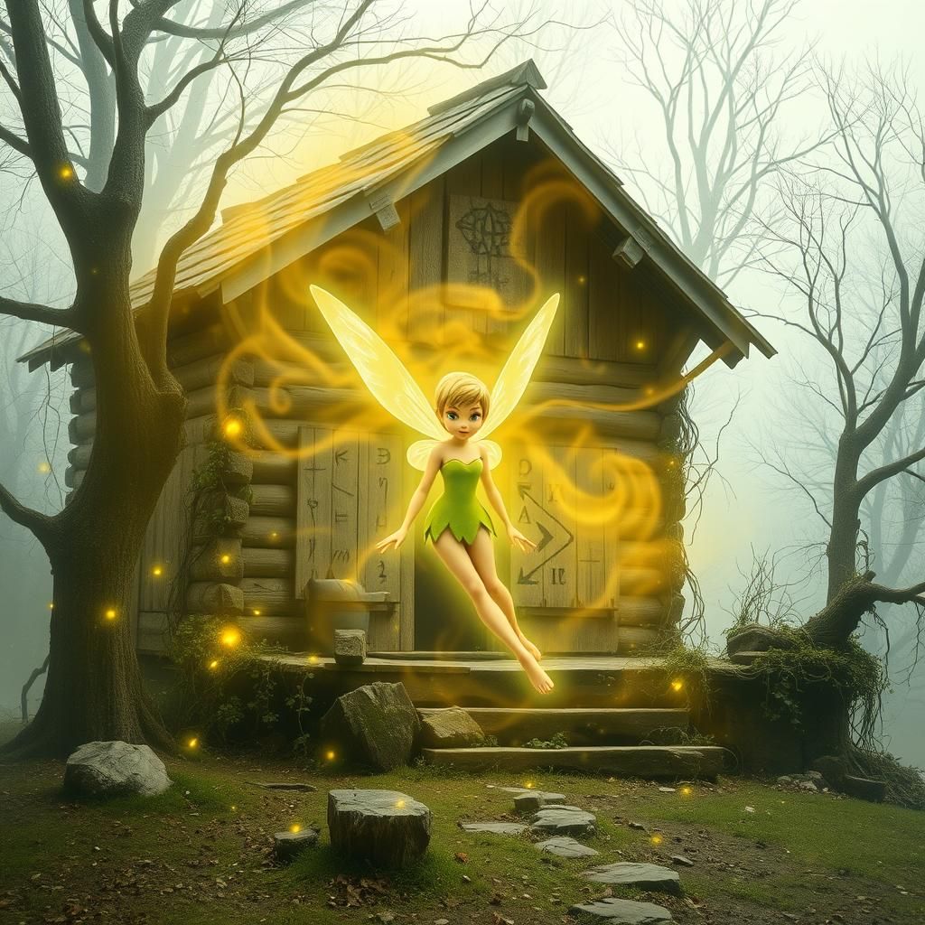 Tinkerbell Summons a Mysterious Energy Tornado