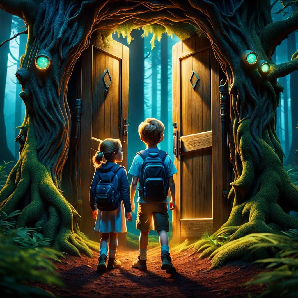 Children's Adventure into Enchanted Forest