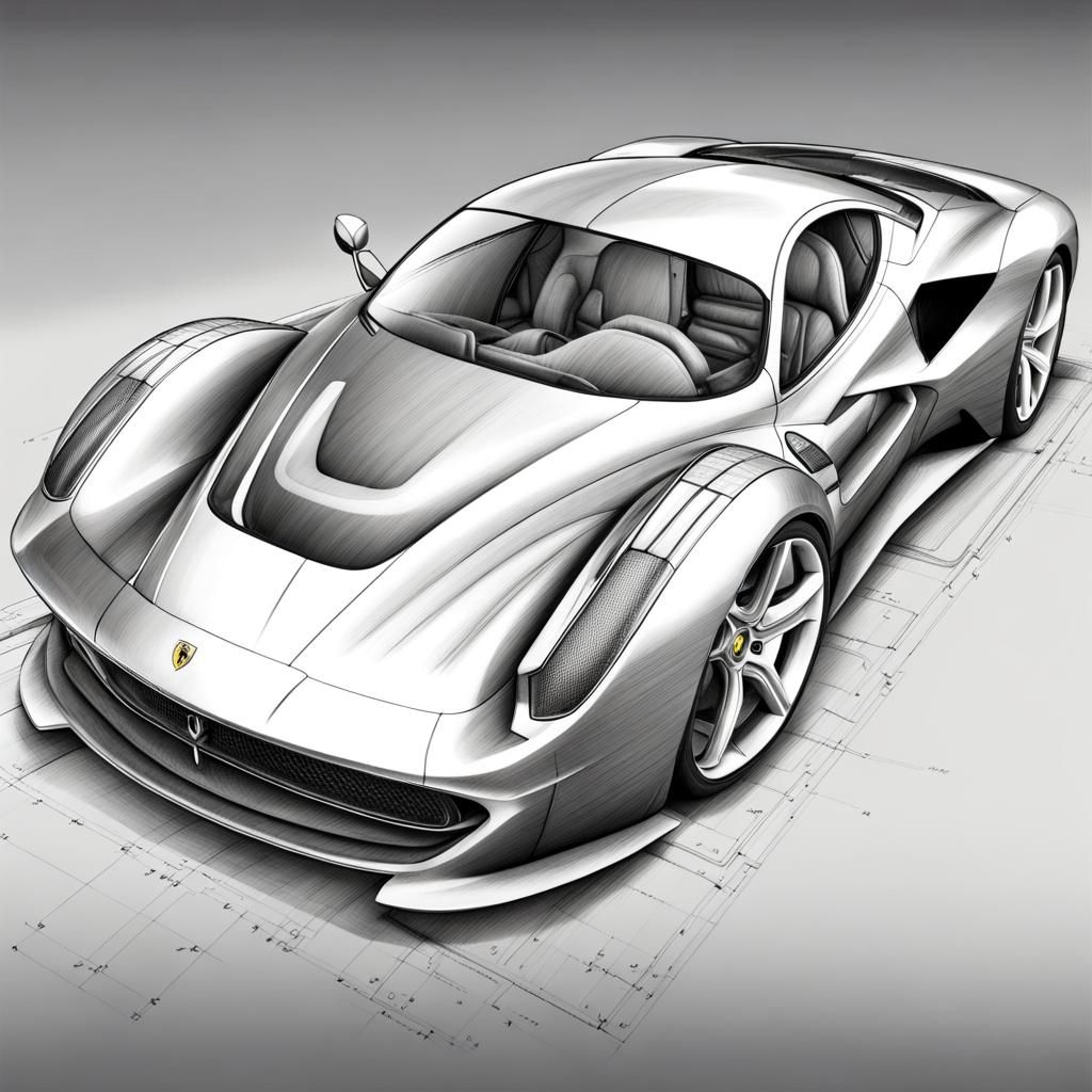 Ferrari concept car