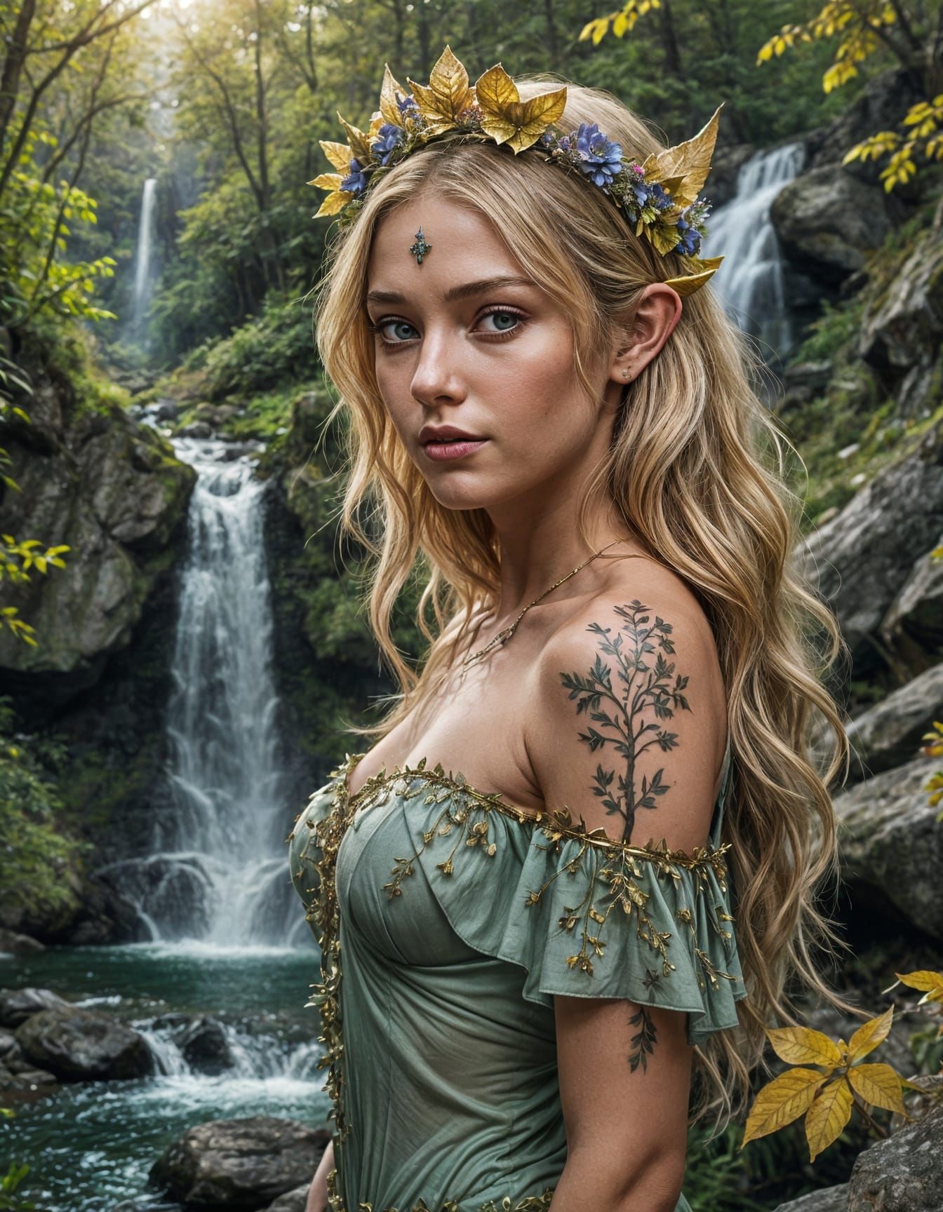 Magical Fairy in Mystical Forest: 3D Game Cinematic