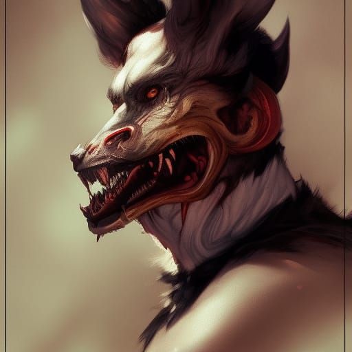 Demonic Eldridge Furfur Portrait in Unreal Engine 5