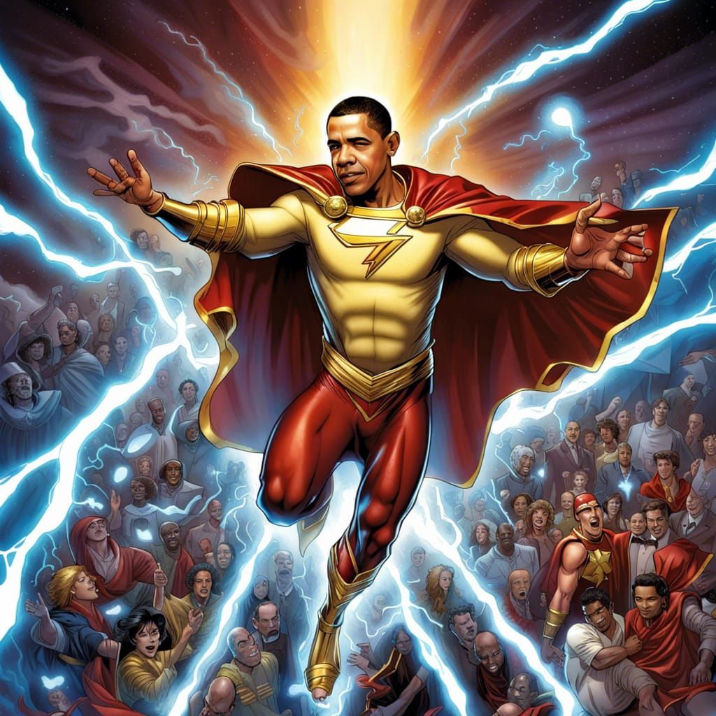 Barack Shazam!