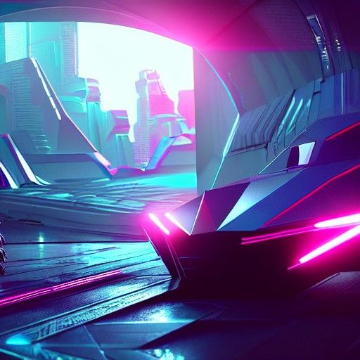 Cyberpunk Mansion on the Moon in 8K