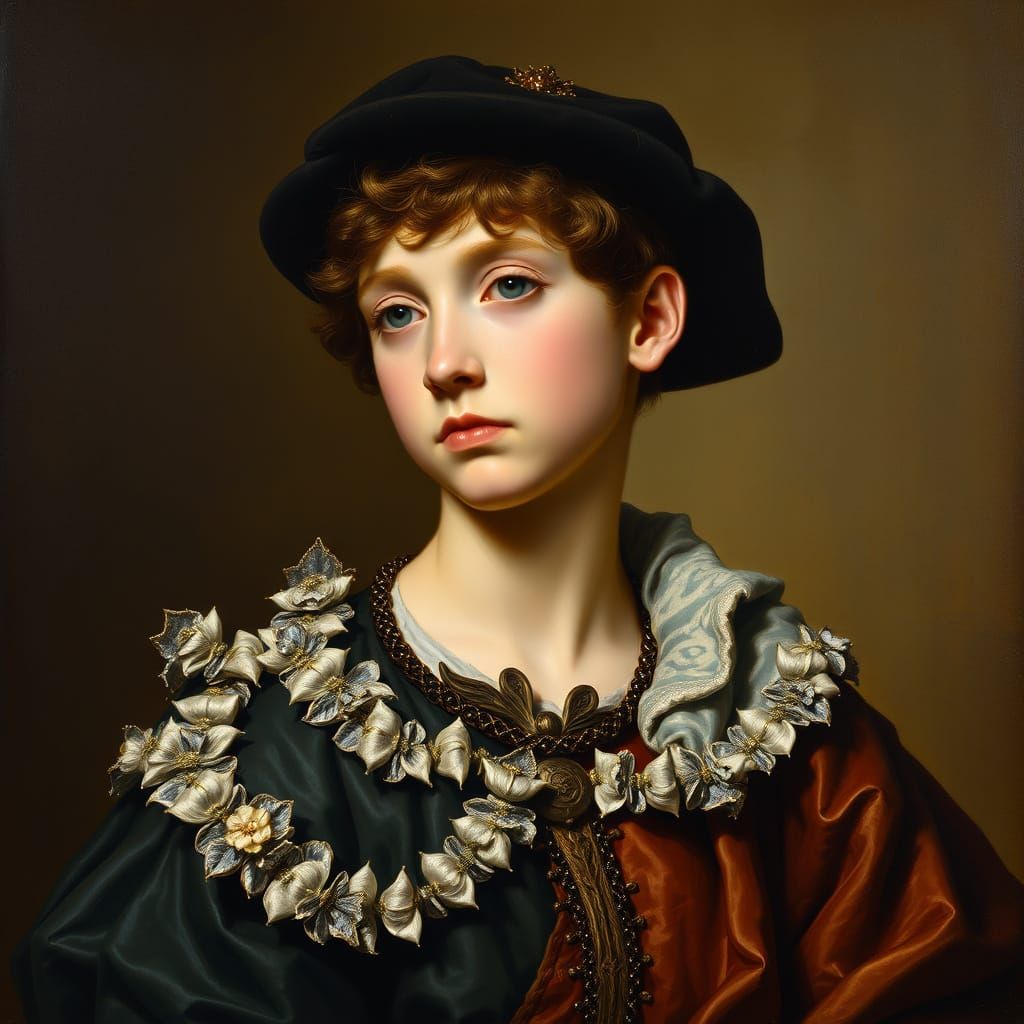 A Young Knight in Baroque Splendor