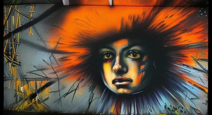 "Crypto's Delirium Tremens" (Graffiti)