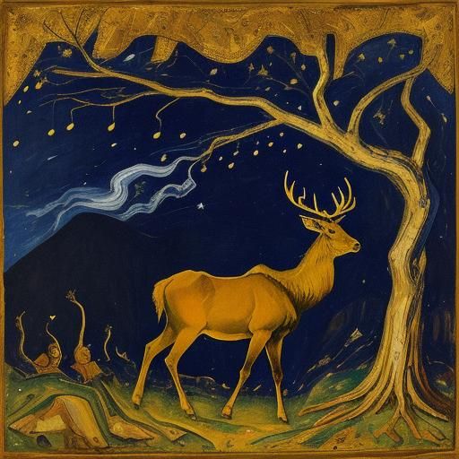 Wise Elk's Cosmic Symphony