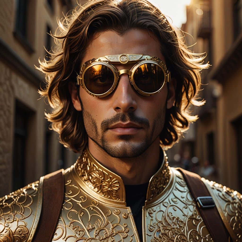 Golden Hour Portrait of Spanish-Canadian Model