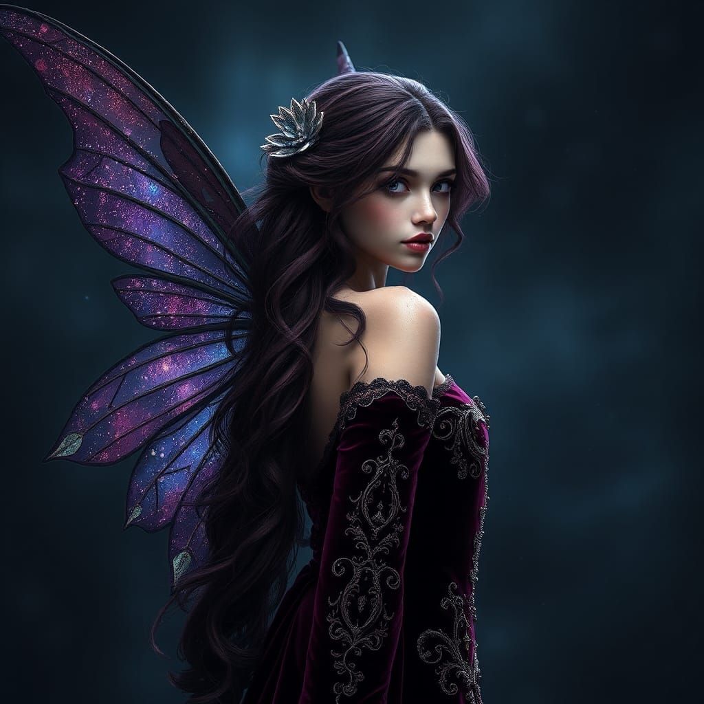 Majestic Fairy Portrait in Unreal Engine 5
