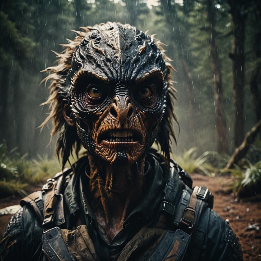 Boy Fishing on the Moon in Dreamlike Scene