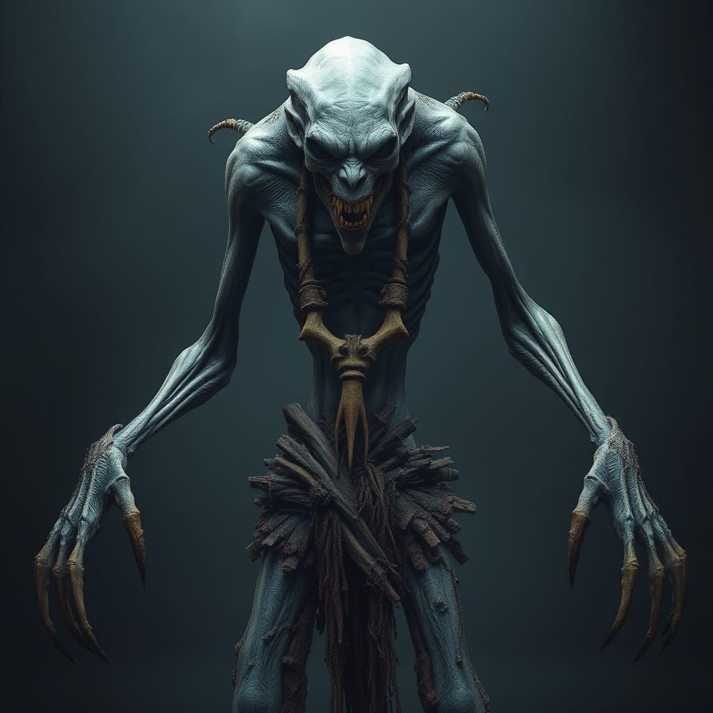 Grotesque Towering Creature of Nightmares