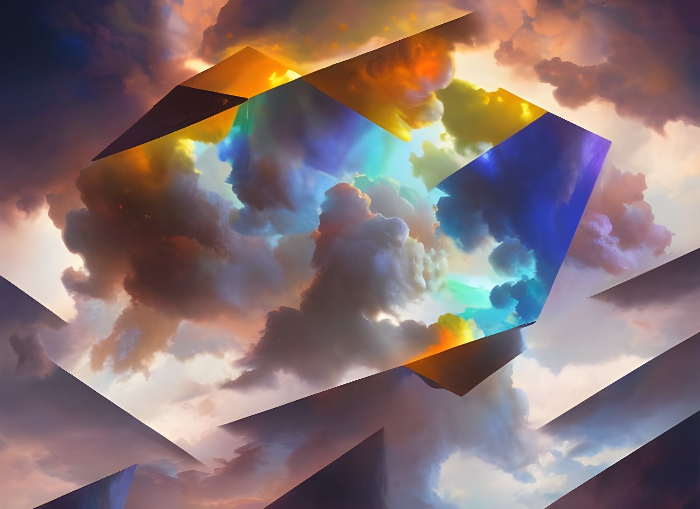 Cosmic Clouds: An Astral Illustration