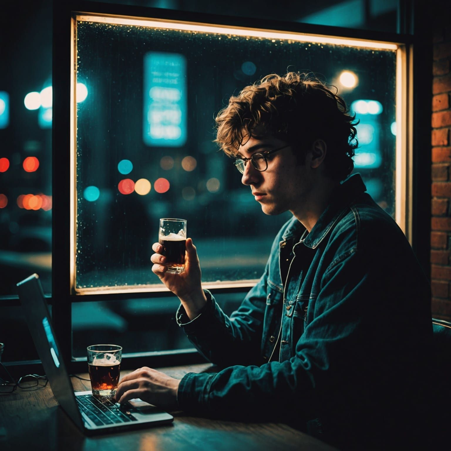 Lonely Generation in Detailed Matte Painting Style