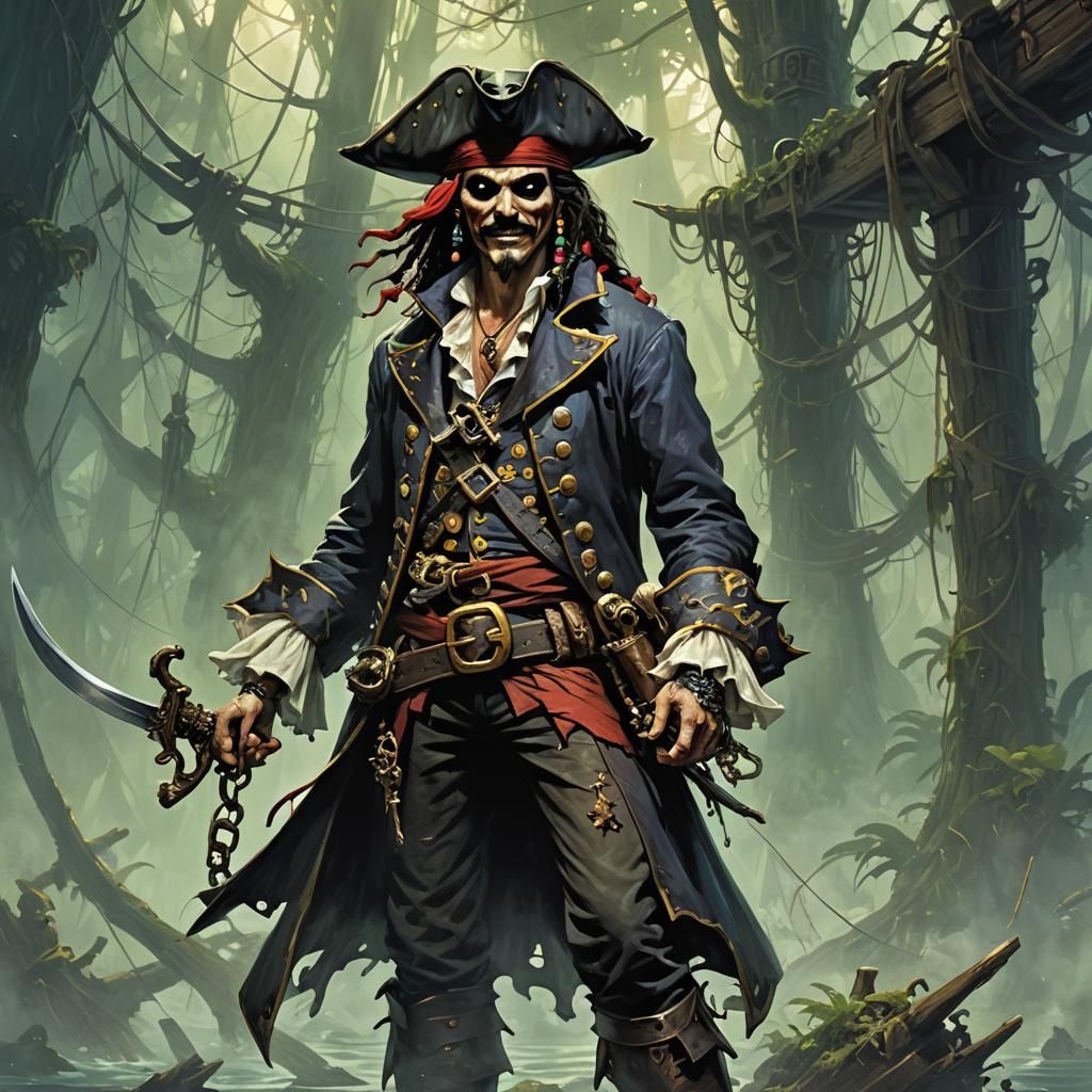 Sinister Pirate Savior of Neverland