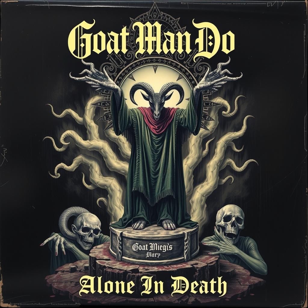 An vinyl record album cover from the second pressing of Alon...