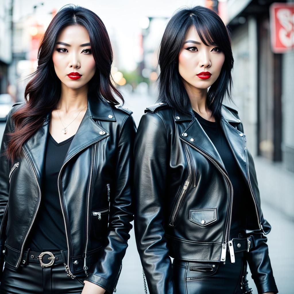 Japanese-American Rock Fashion Photoshoot