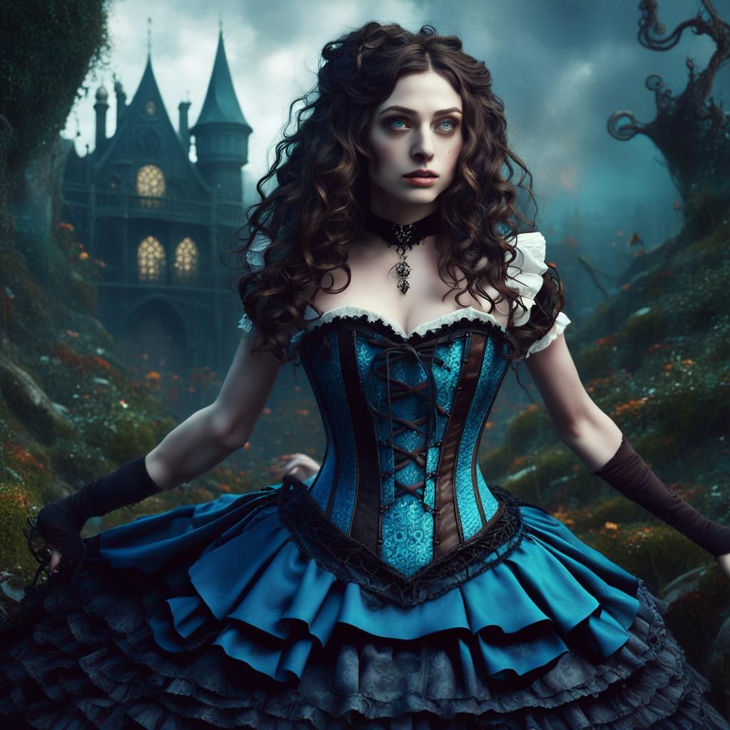 Gothic Alice in Wonderland: Dark Fairytale Concept Art