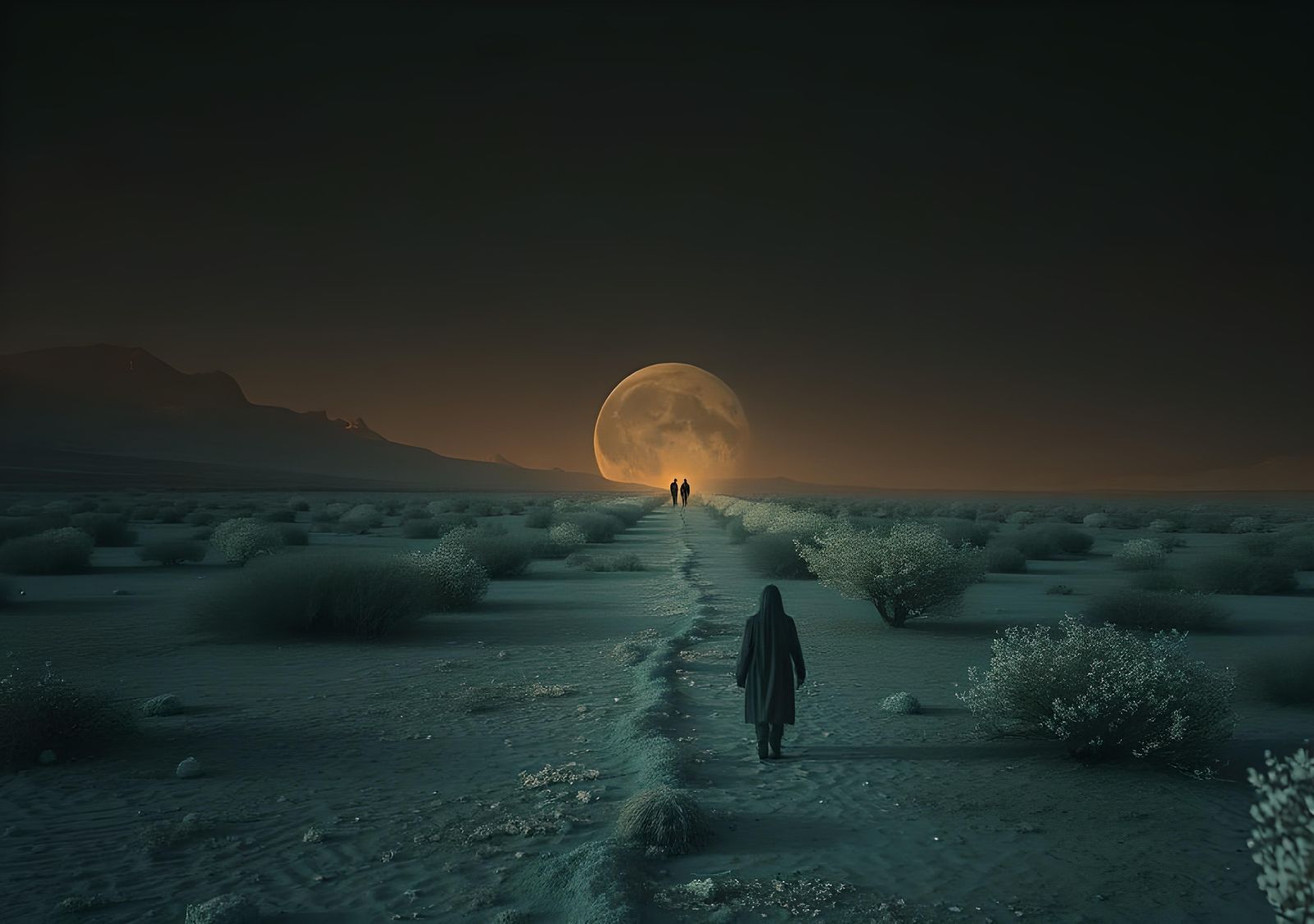 Shimmering Trail: Unbent Creatures in Supernature Mirage