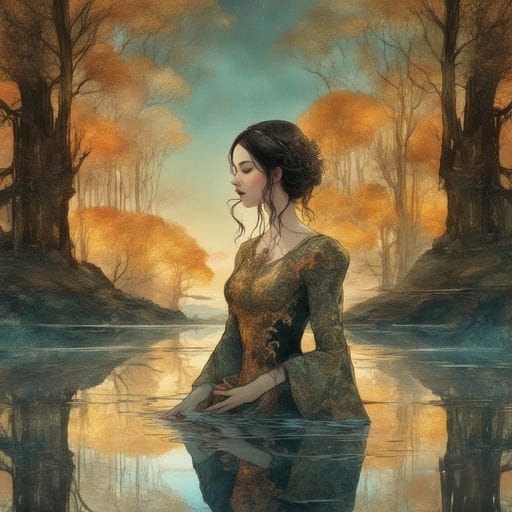 Elegant Victorian Princess Portrait