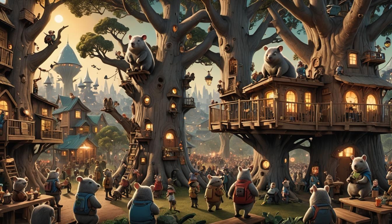 ‘E walks on two legs: Furry Alien Celebratory Victory Song (...