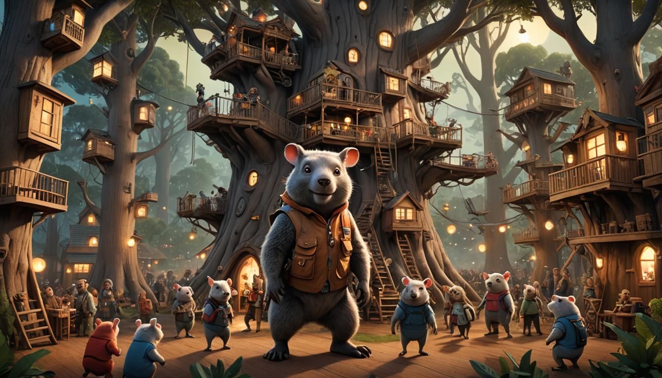 ‘E walks on two legs: Furry Alien Celebratory Victory Song (...