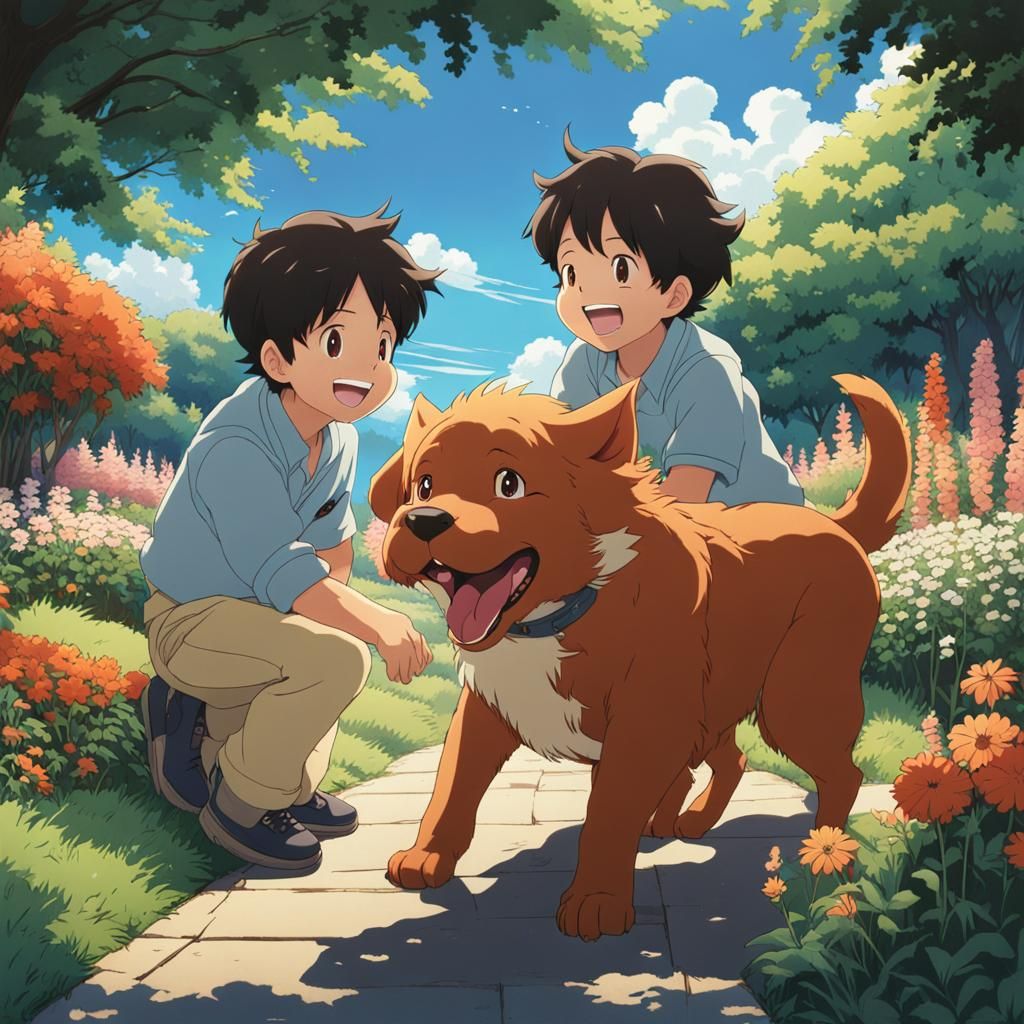 Boys Play With Cerberus: Anime Key Visual