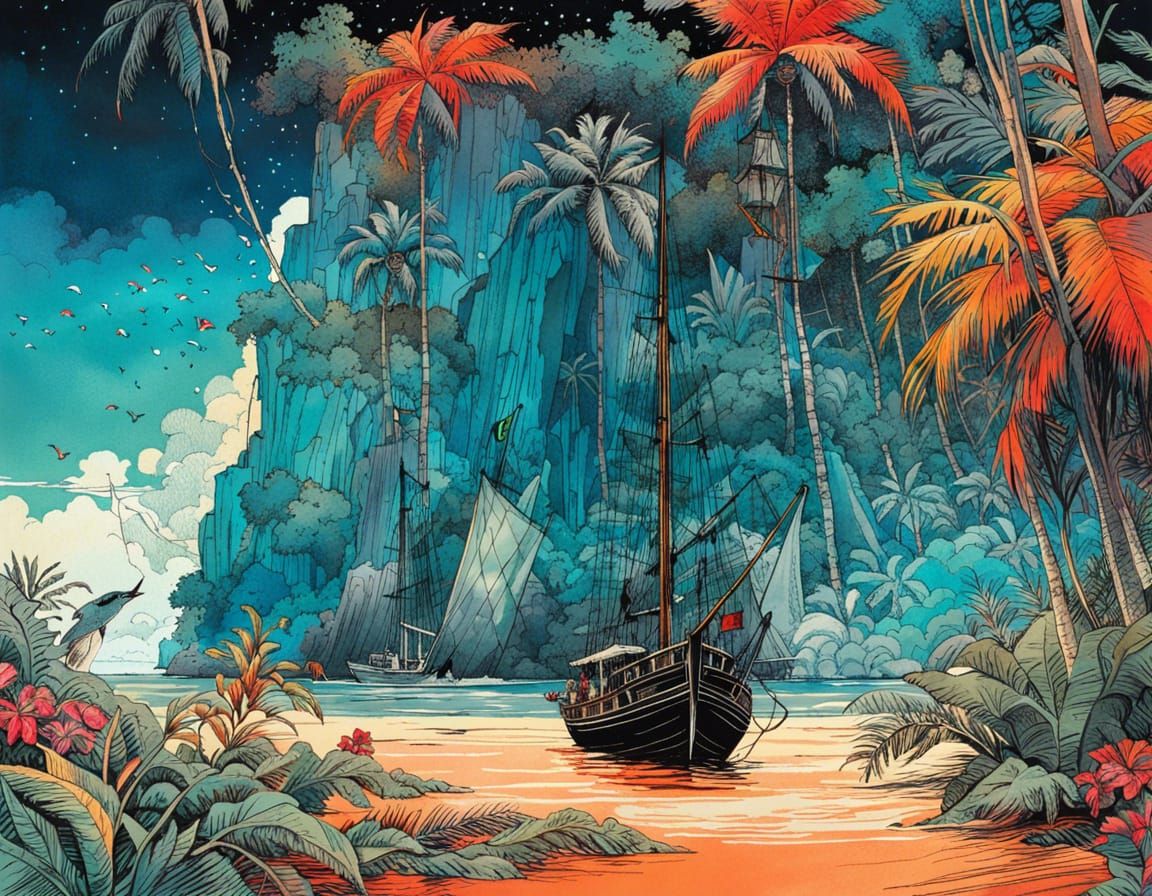 Sailing in the tropics
