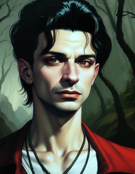 Dave Gahan from Depeche Mode