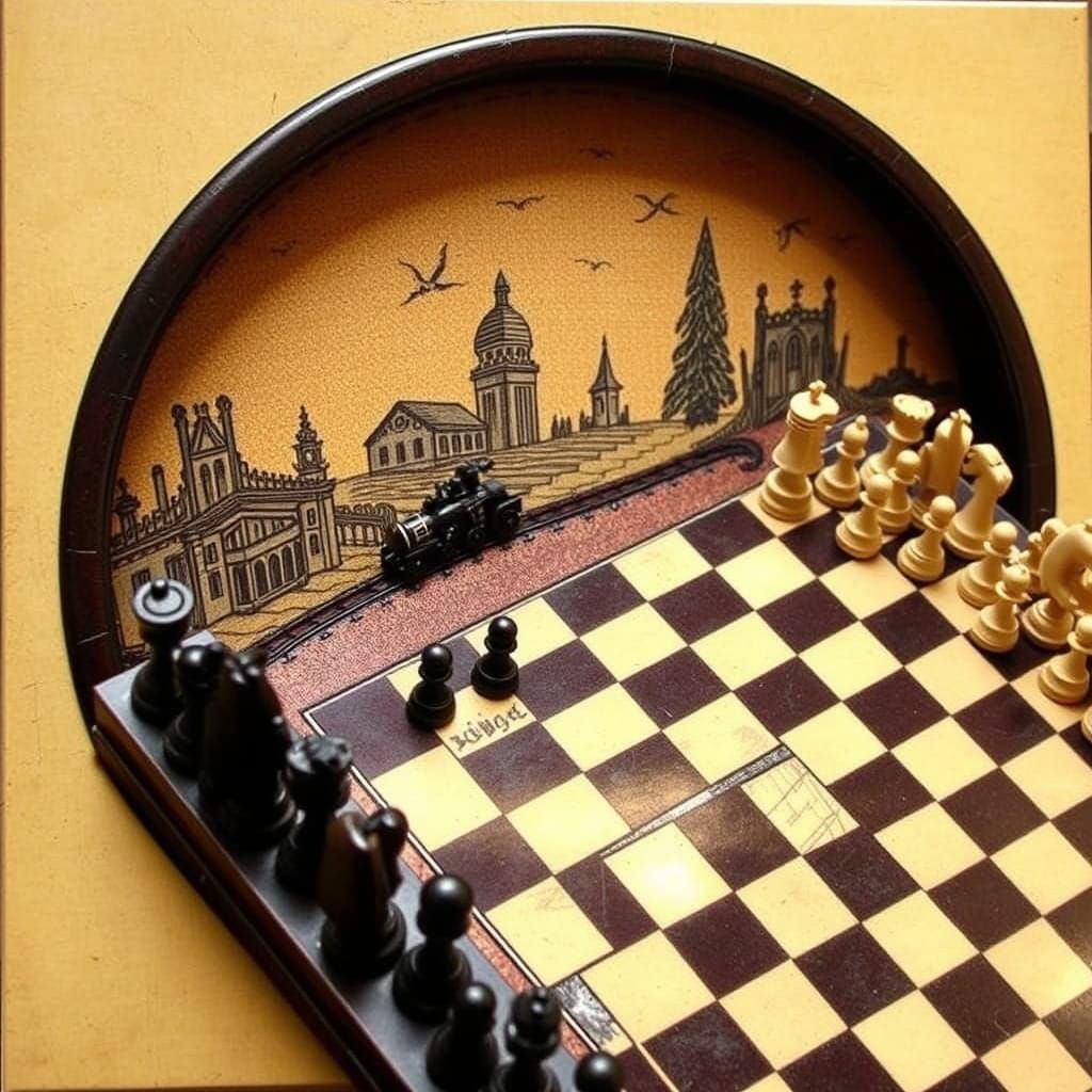 Chessboard Train Journey