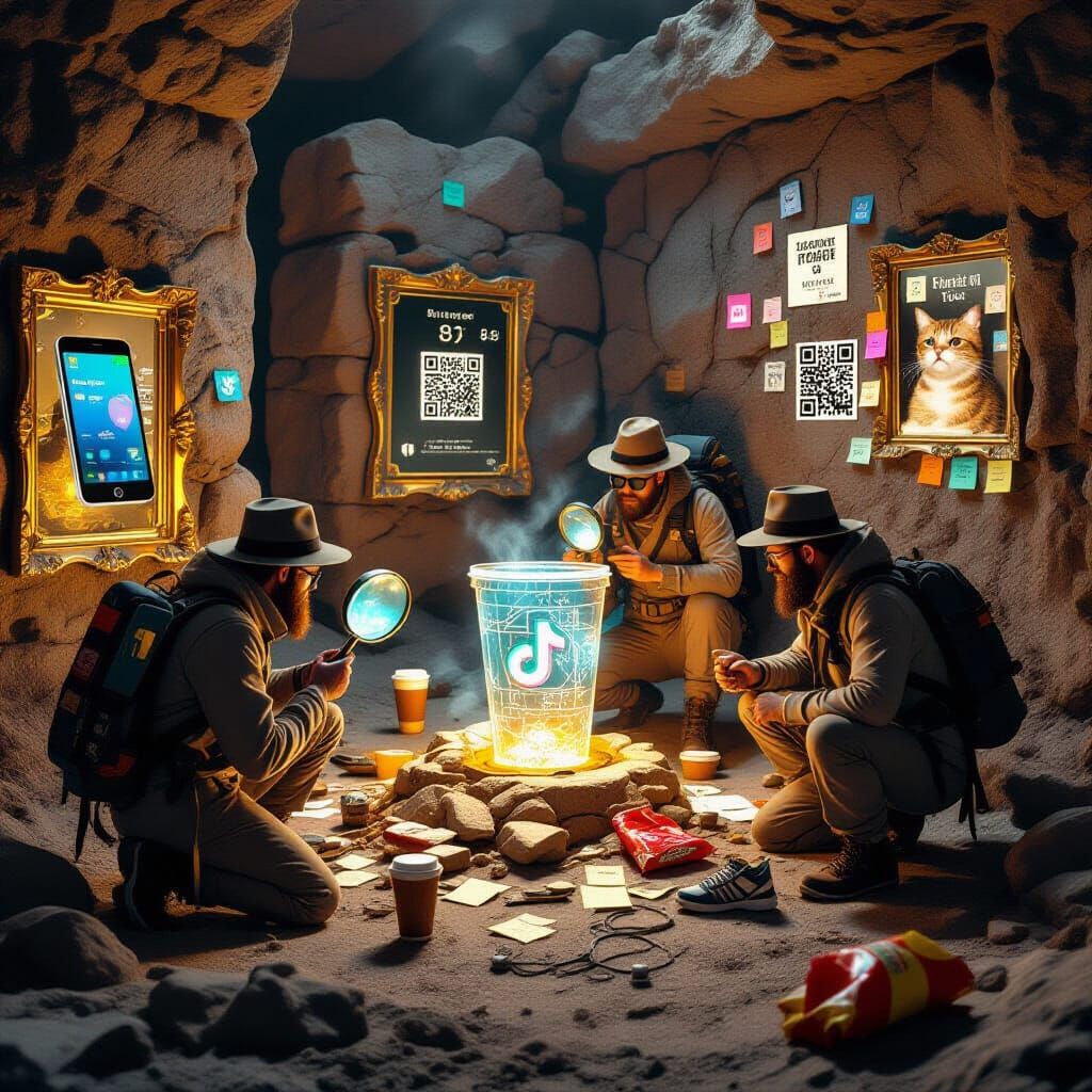 Epic Absurd Archaeology Dig Uncovers Modern Artifacts