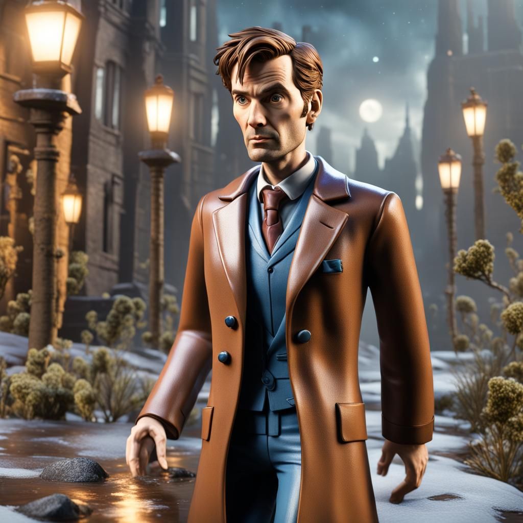 Doctor Who: 10th Doctor and Donna Bobbleheads