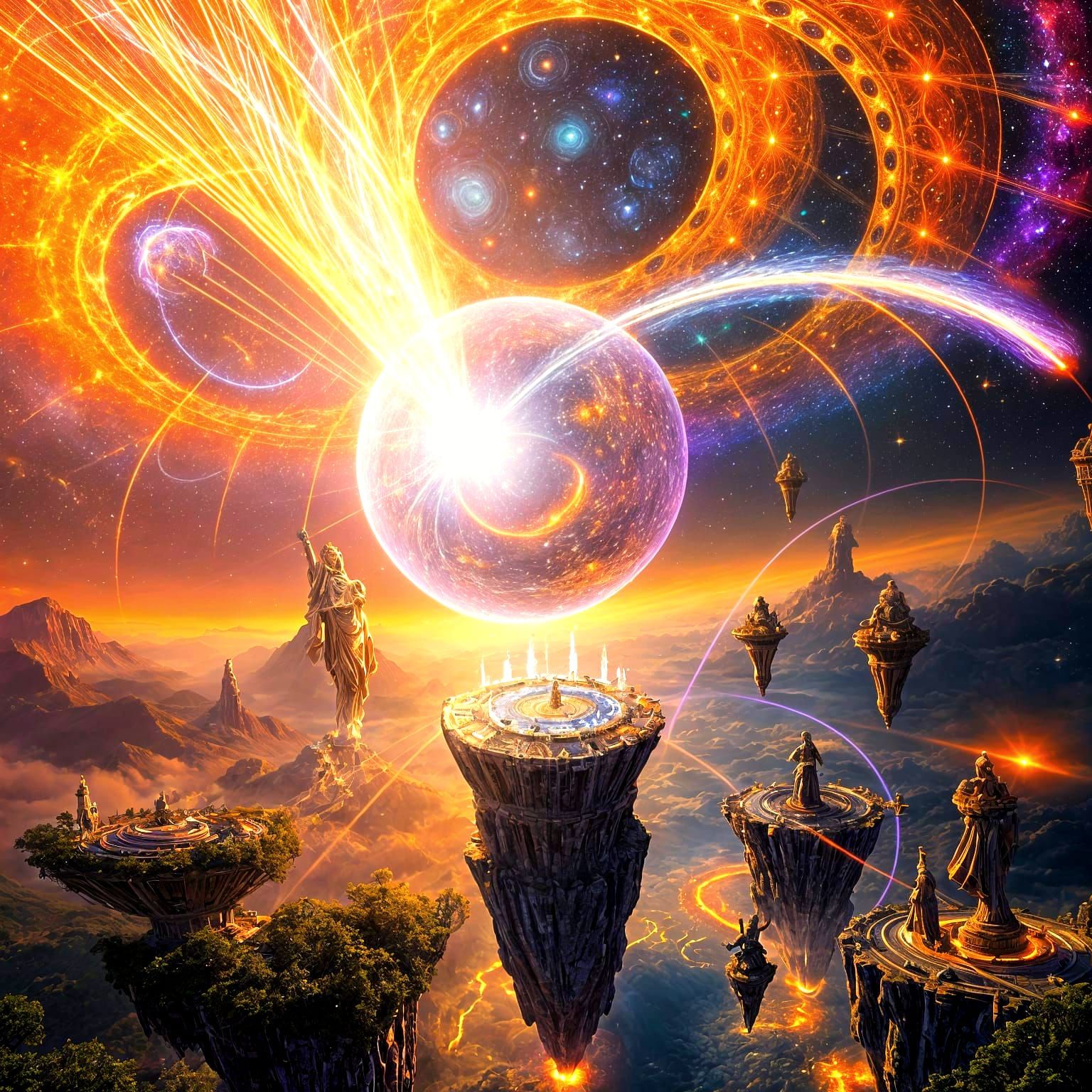 Cosmic Portal to the Empyrean Nexus