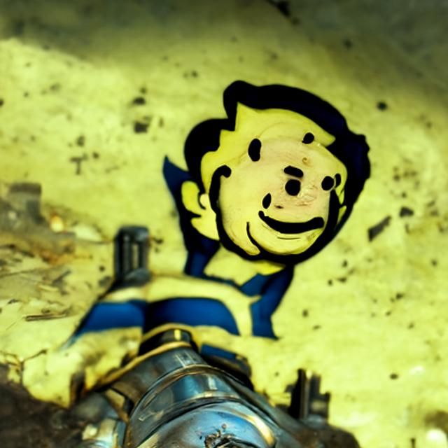 When the AI for Vault for General Atomics and Vault-Tec didn't survive the Nuke...