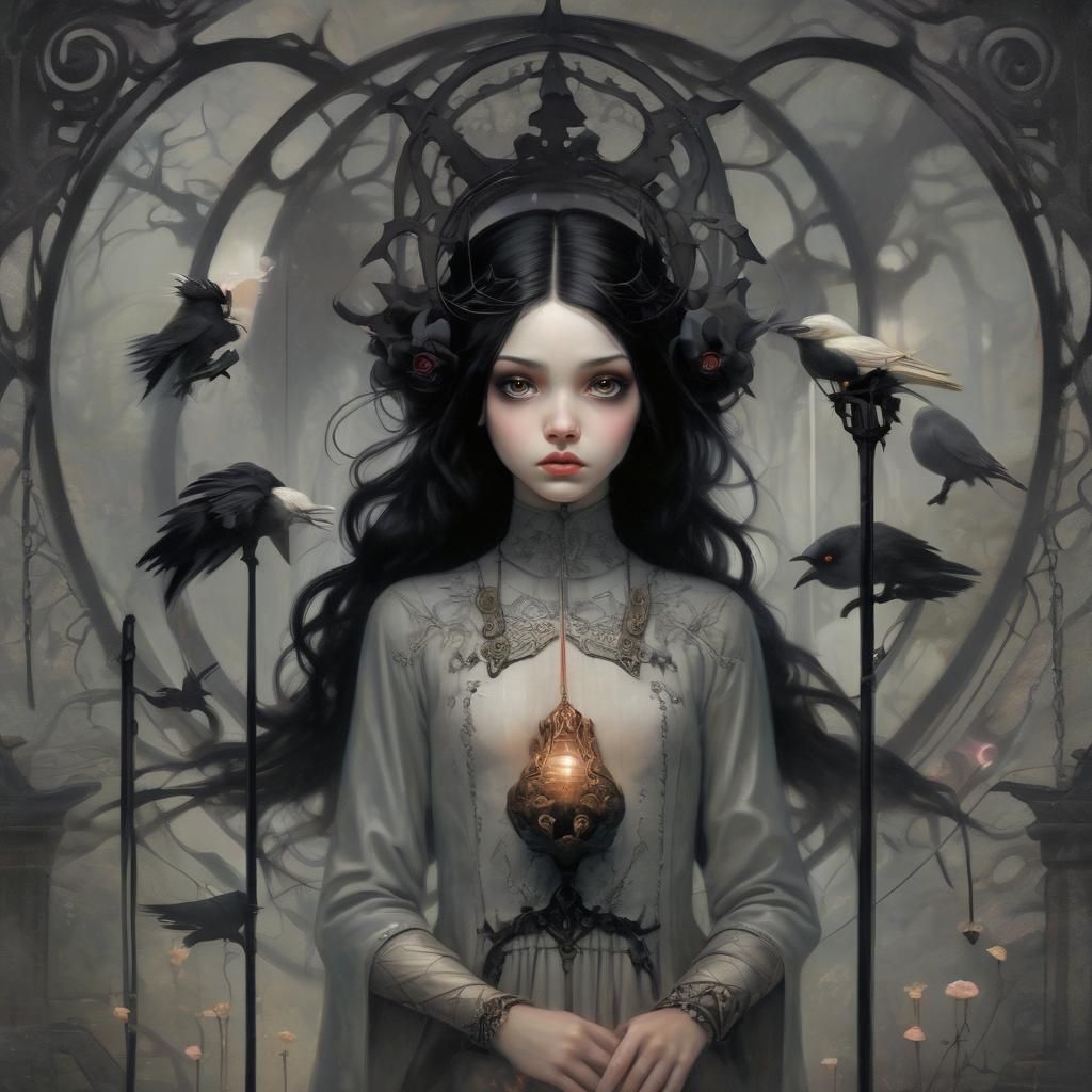 Dark Fantasy Grimdark Portrait