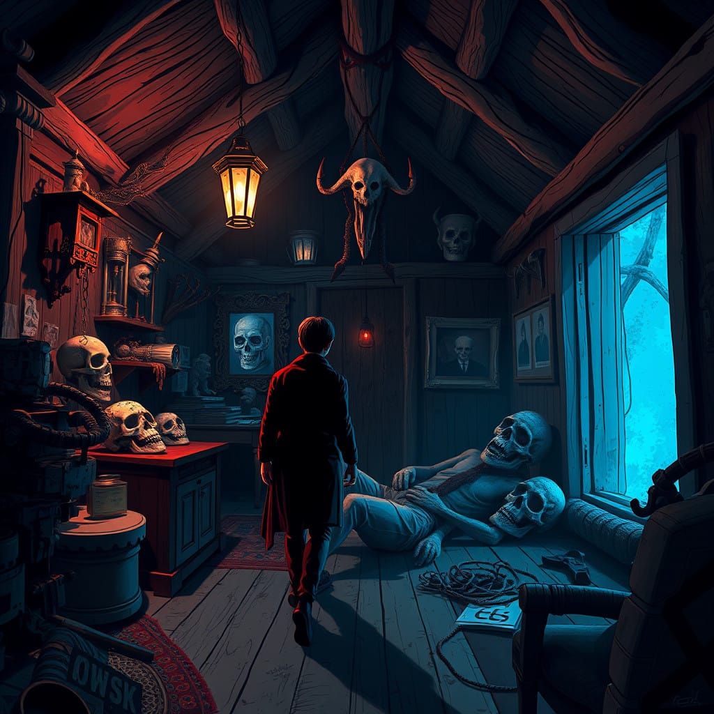 Eerie Cabin Lair, Macabre Shrine to a Killer's Obsession