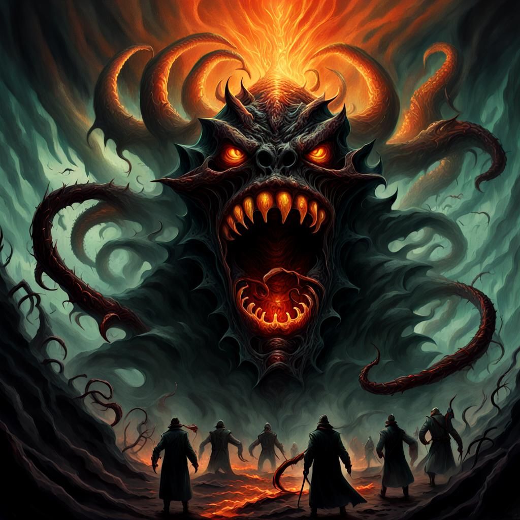 Eldritch Entities Emerge in Hellish Biomechanical Horror