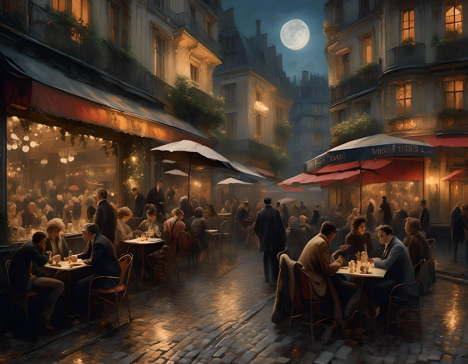 Paris Cafe Society 1920s: Artists and Writers