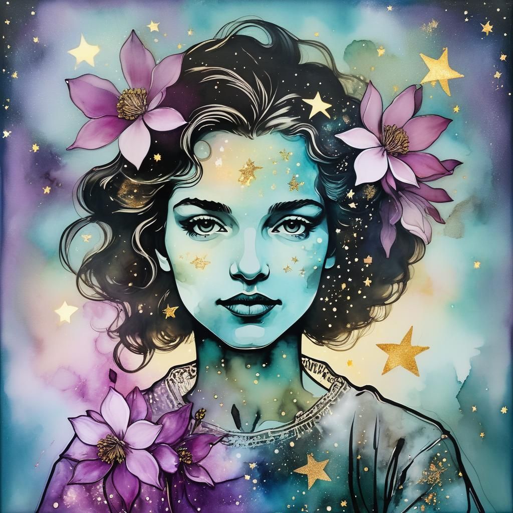 Made of starlight and flowers