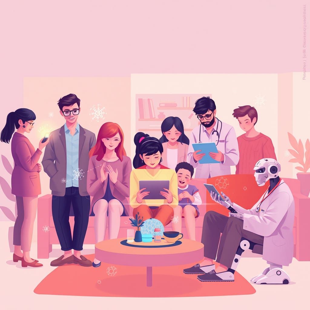 Humans and AI Interact in Harmony