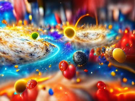 Big Bang Expanding Universe in Watercolor