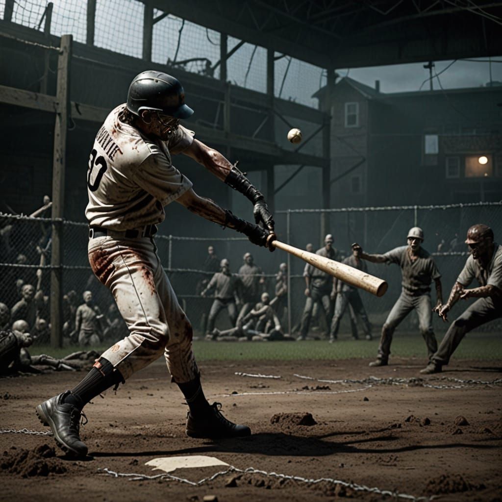 Zombie baseball