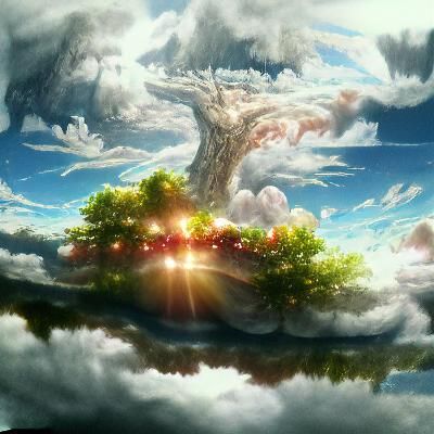 Yggdrasil in Divine Sunshine