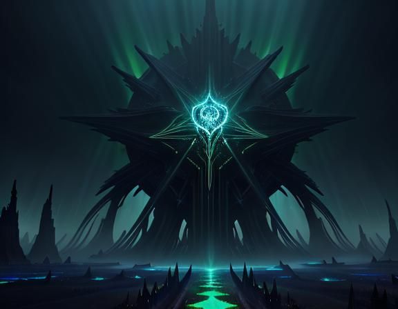 Ethereal Gods Engage in Cosmic Clash in a Twisted Dark Fanta...