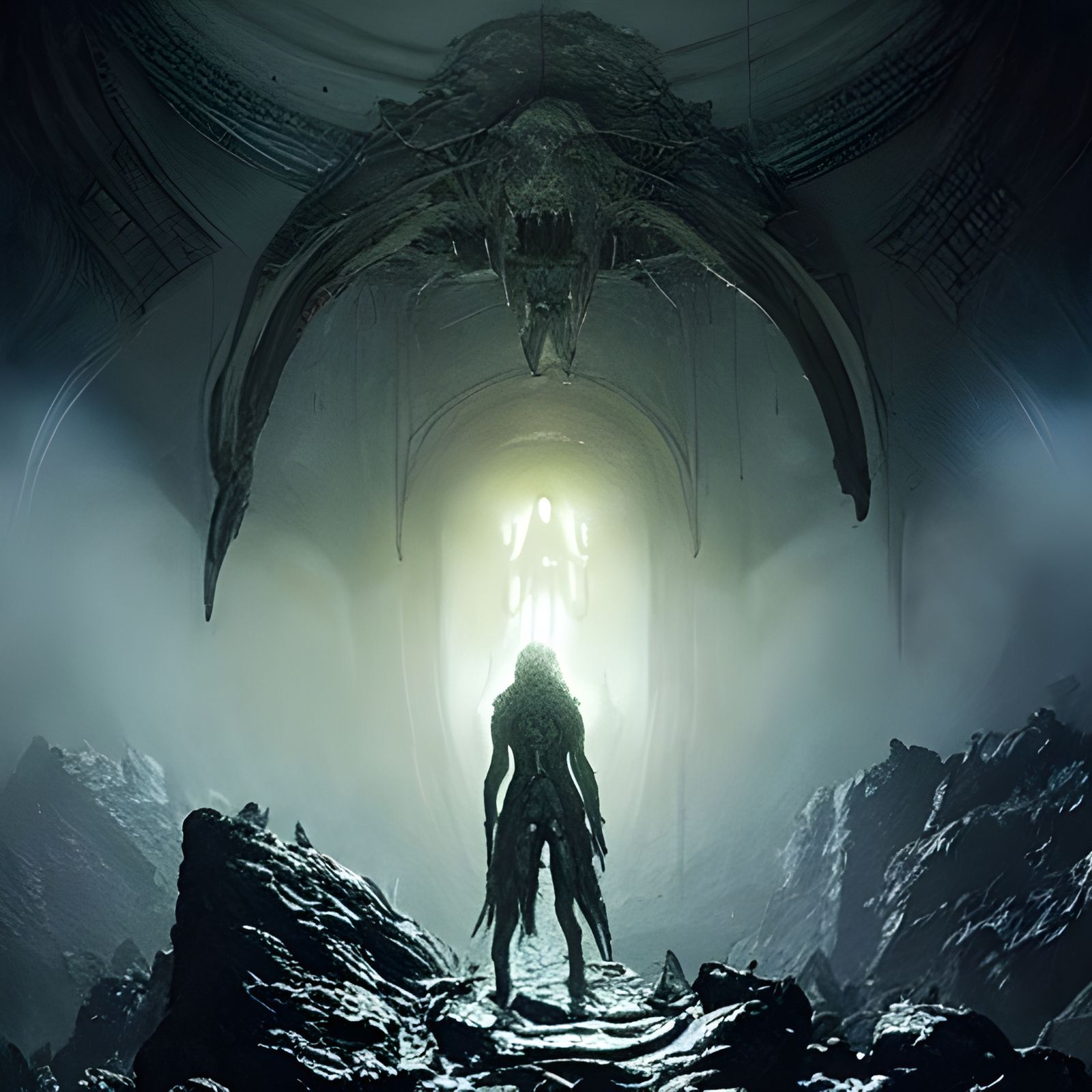 A man facing destiny