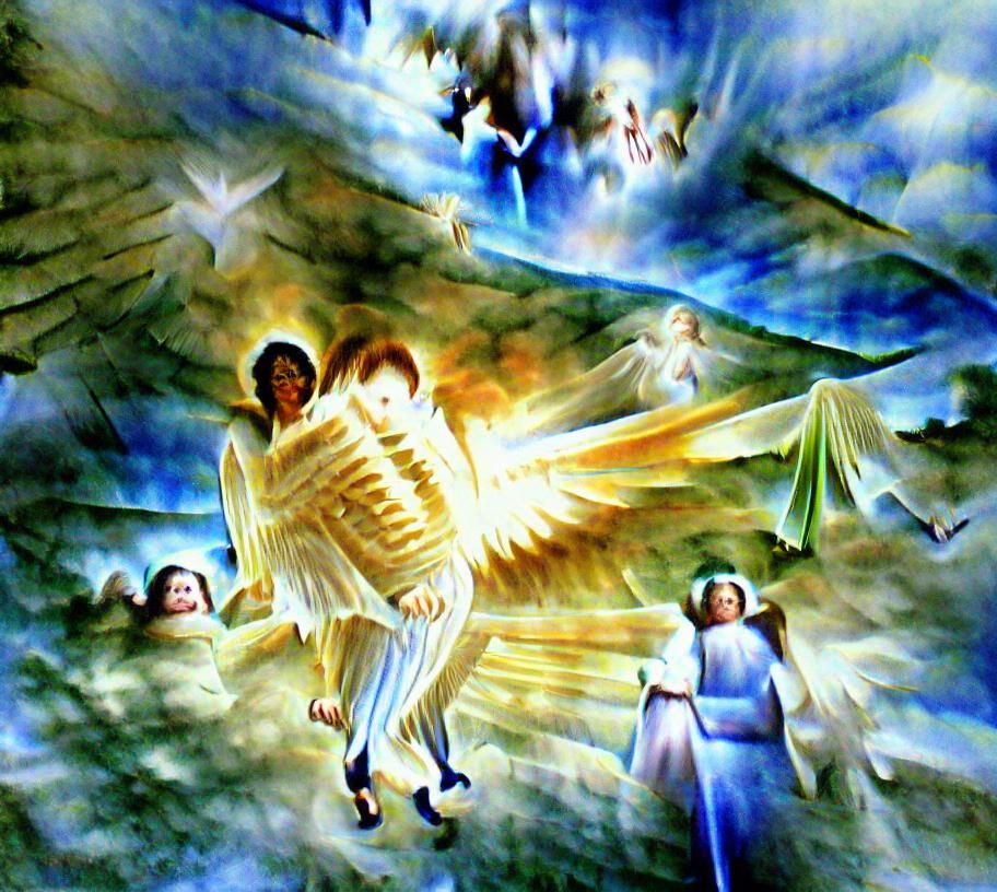 Heavenly Angel Announces Joyful Coming