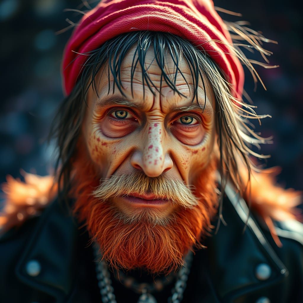 Morte Lenta: Living Legend Punk Sideral Portrait