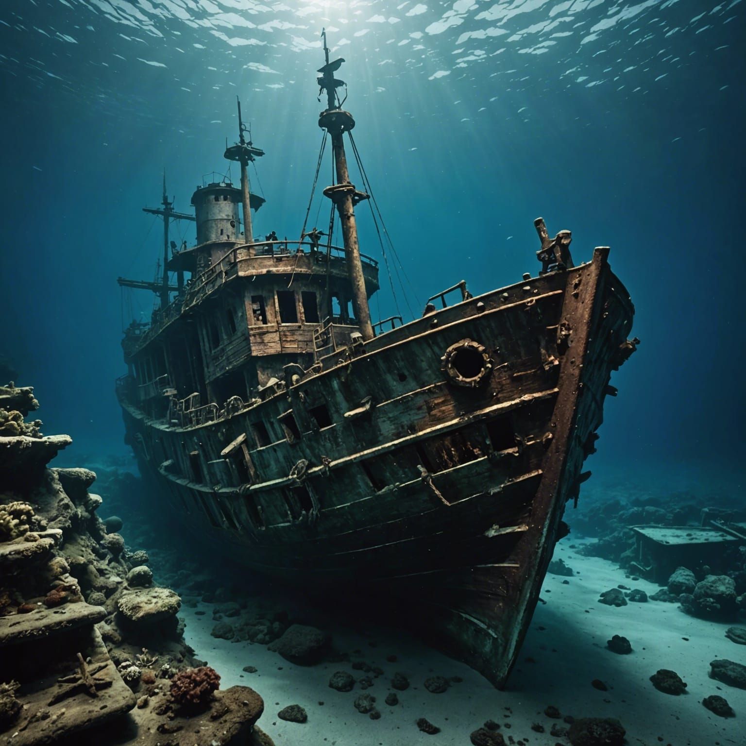 WHY...A shipwreck!
